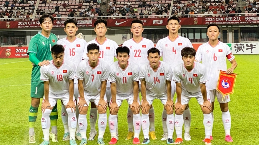 Vietnam’s U22s come third at CFA Team China friendly tournament